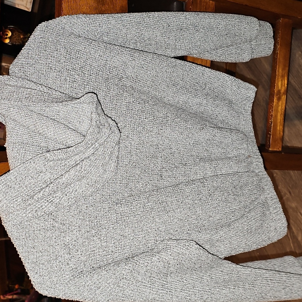 Youth girls sz small BKE waffle print hooded top. Super cute Like NEW!! - Picture 10 of 11